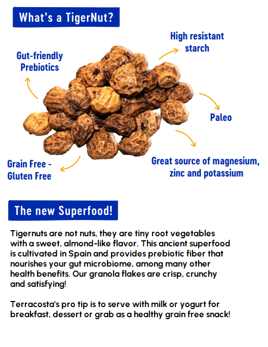 (2x) Mediterranean Grain-Free Tigernut Granola with Marcona Almond Butter