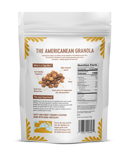 Mediterranean Grain-Free Tigernut Granola with Dark Chocolate